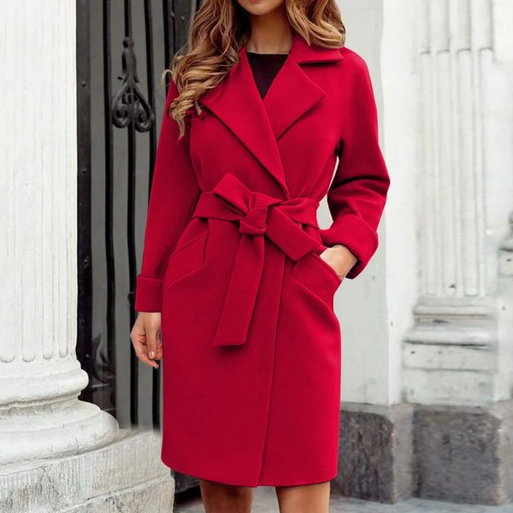 Fozia | Damen Winter Trenchcoat | Heiß