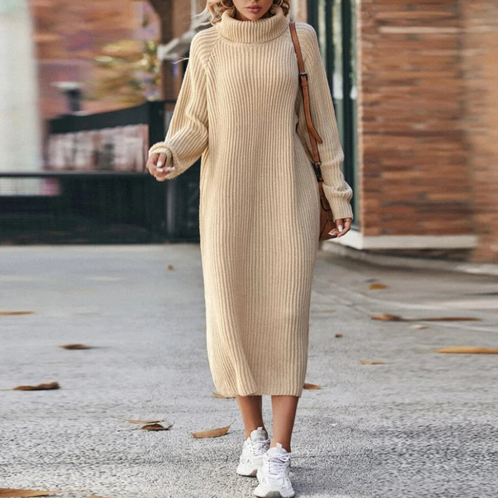 Helen | Damen Strickkleid | Midi