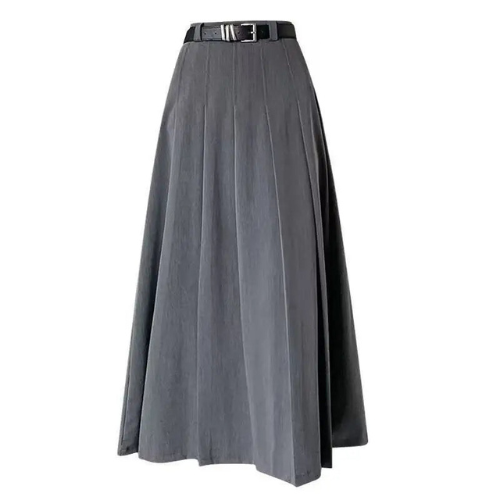 Jupe Lange Plissée Styligh Für Frauen | Lässig