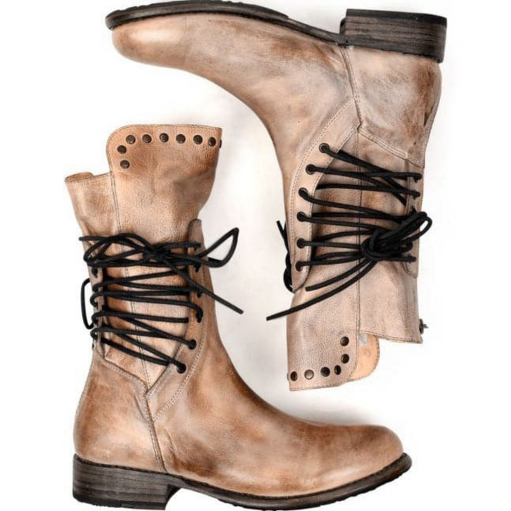 Bottes De Cow-girl À Lacets Pour Femmes | Bottines