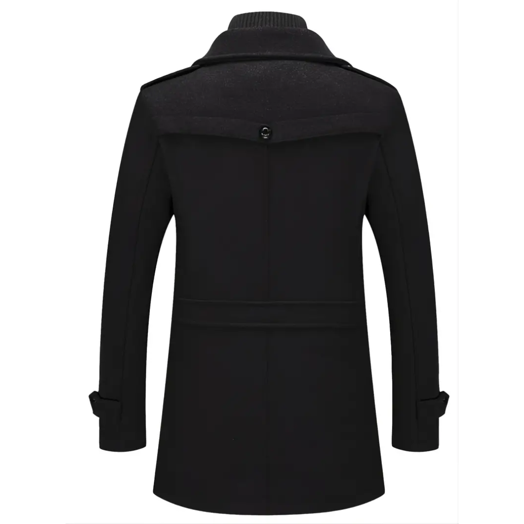 Manteau D'hiver Chaud Pour Homme | Double Col