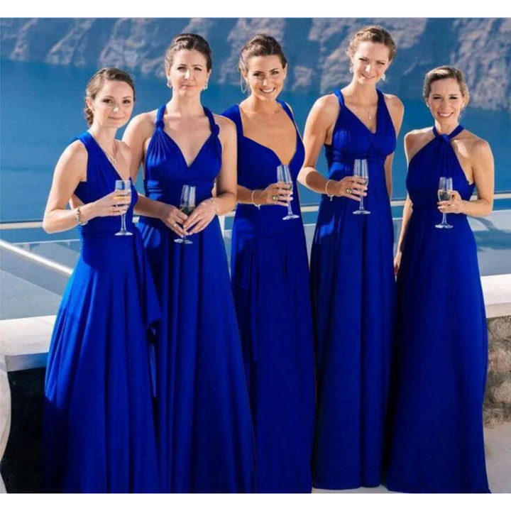 Robe Portefeuille À Bretelles Pour Femme | Maxi
