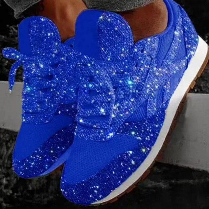 Baskets À Paillettes Pour Femmes | À Lacets