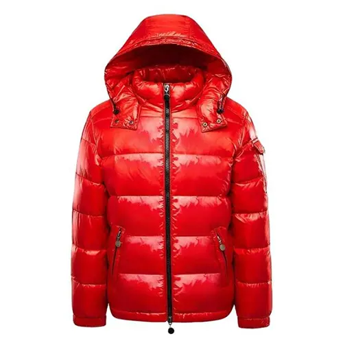 Veste Courte En Duvet D'hiver Pour Hommes | Avec Capuche