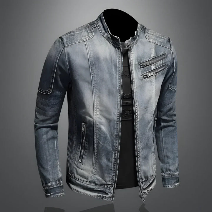 Veste Manches Longues Slim Fit Pour Homme | Fermeture À Glissière