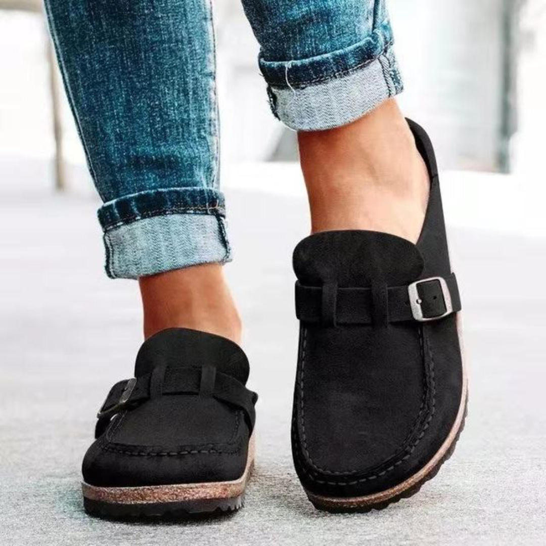 Mocassins Élégants Pour Femmes | Bracelet À Boucle