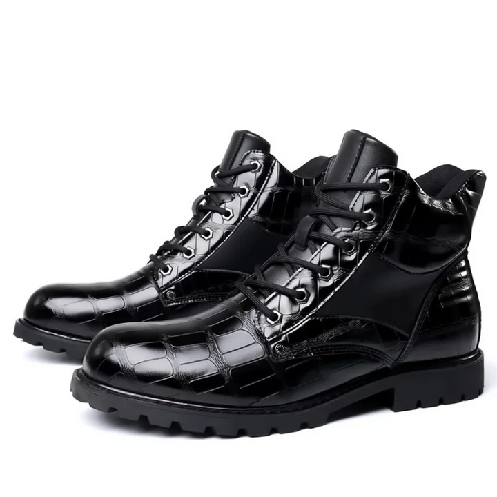 Bottes À Lacets Élégantes Pour Hommes | Robuste