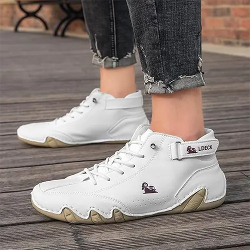 Chaussures De Marche Pieds Nus À Cheville Pour Hommes | À Lacets
