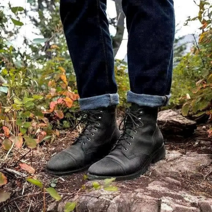 Bottes De À Lacets Pour Hommes | Confortables