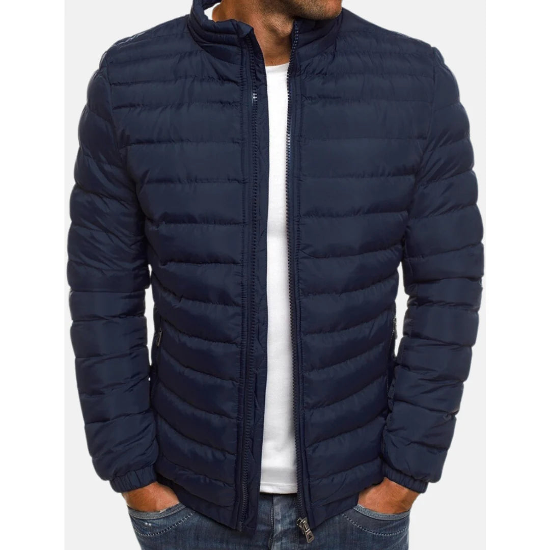 Veste Chaude D'hiver Pour Hommes | Fermeture Éclair
