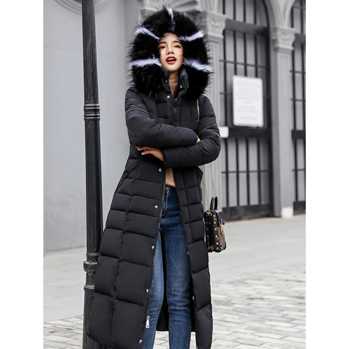 Veste Parka D'hiver À Capuche Pour Femme | Longues