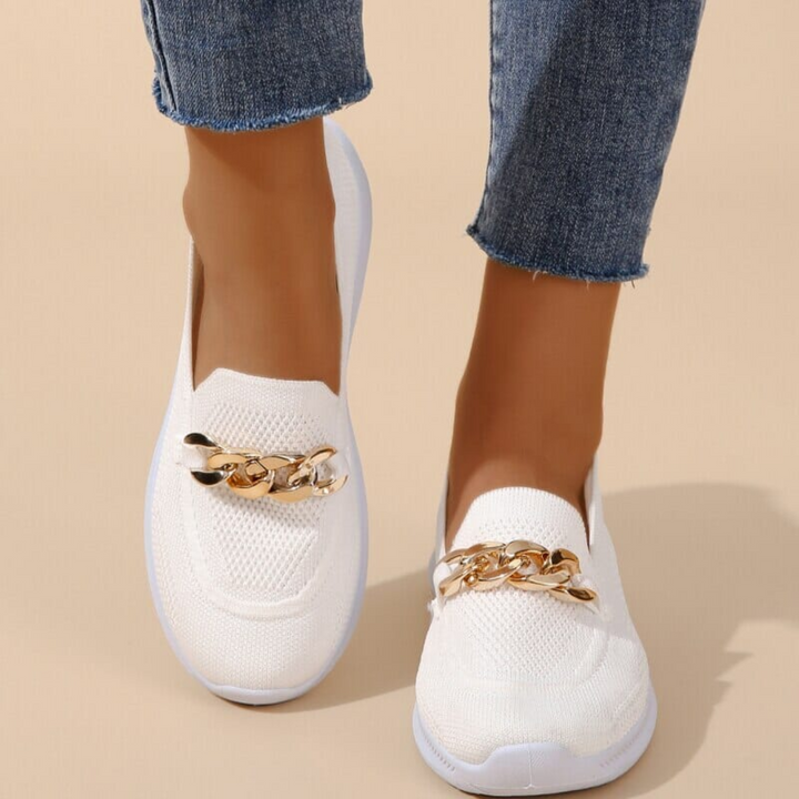 Chaussures À Enfiler En Tricot Pour Femmes | Confortable