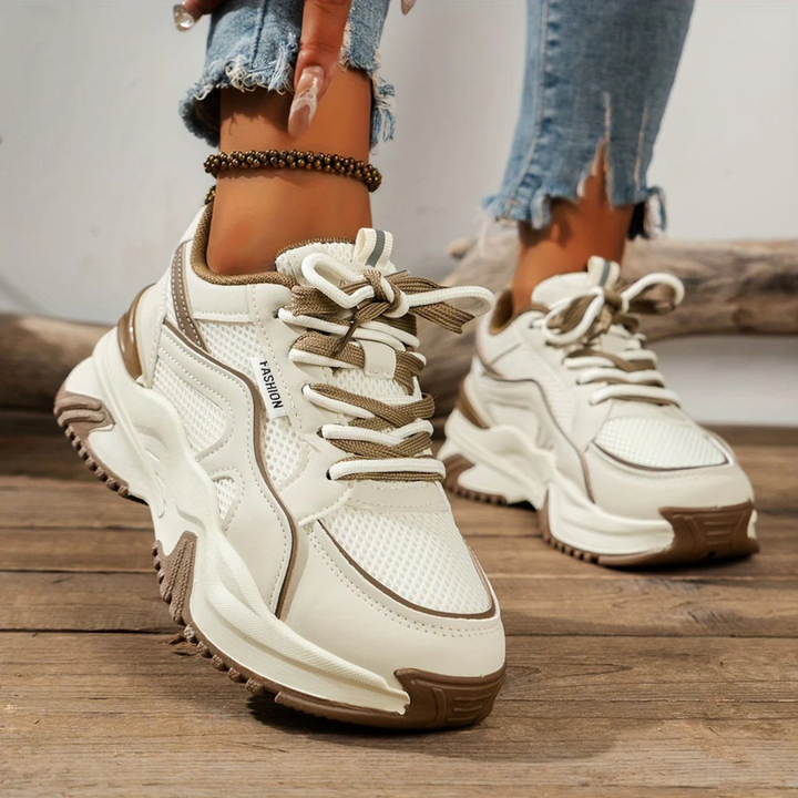 Baskets Confortables Pour Femmes | À Lacets