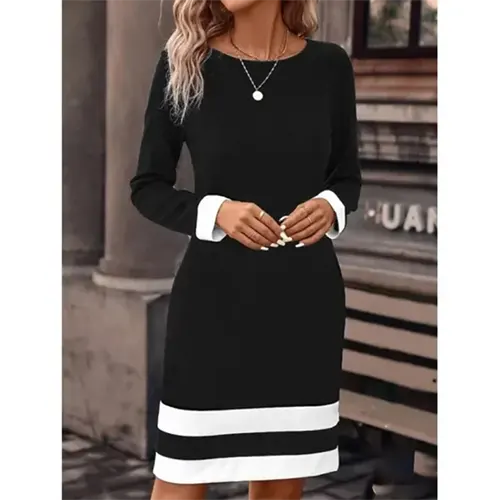 Robe Élégante À Manches Longues Pour Femmes | Mini