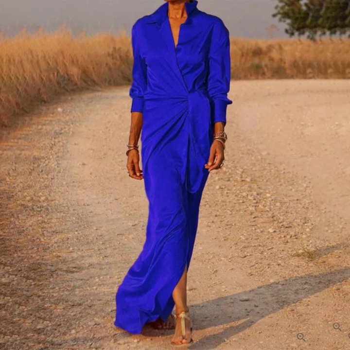 Robe D'invité De Mariage À Manches Longues | Maxi