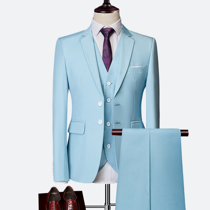 Costume D'invité De Mariage Trois Pièces Pour Homme | Classique