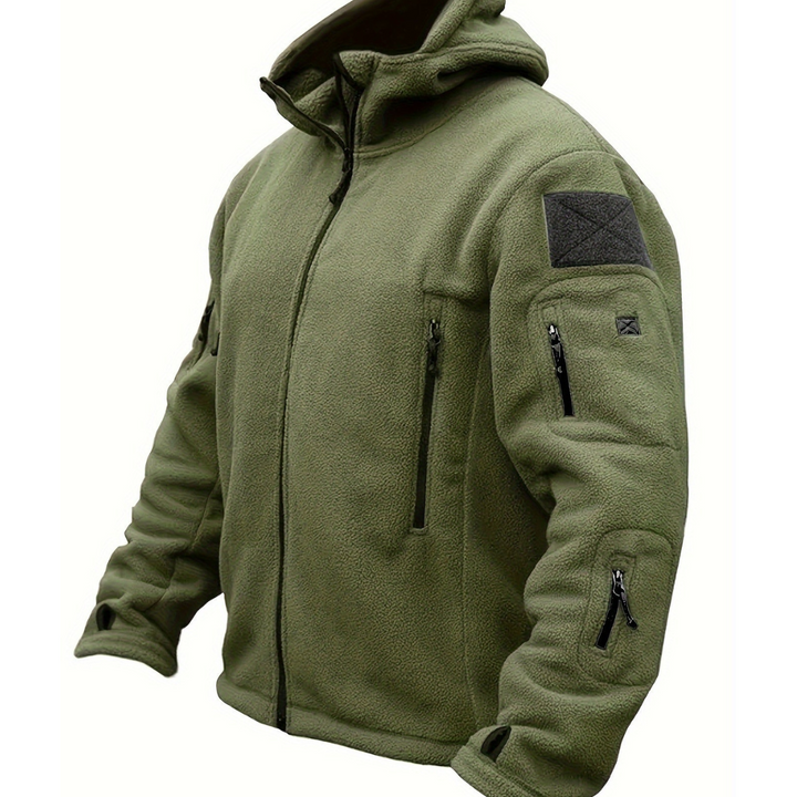 Karotte | Herren Kapuzen Reißverschluss Jacke Warm | Winter