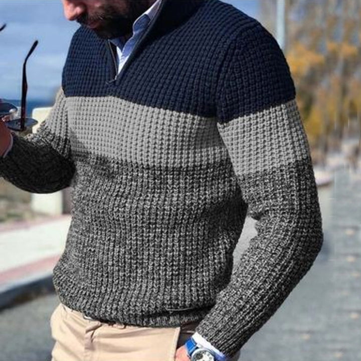 Pull D'hiver Tricoté Pour Hommes | Lange Ärmel