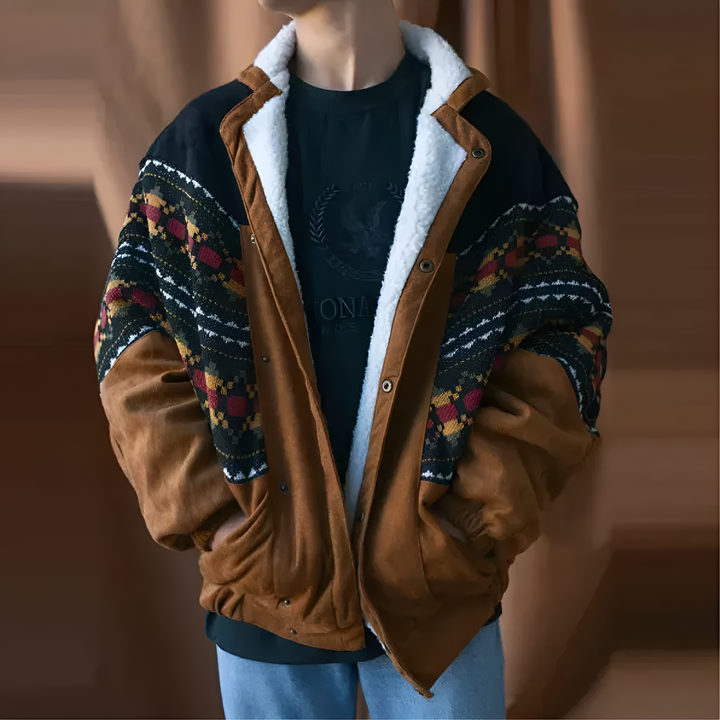Veste à Boutons Vintage Pour Hommes | Hiver