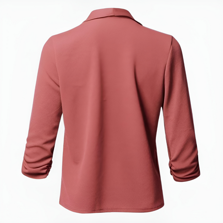 Blazer Élégant À Pour Femmes | Manches Longues