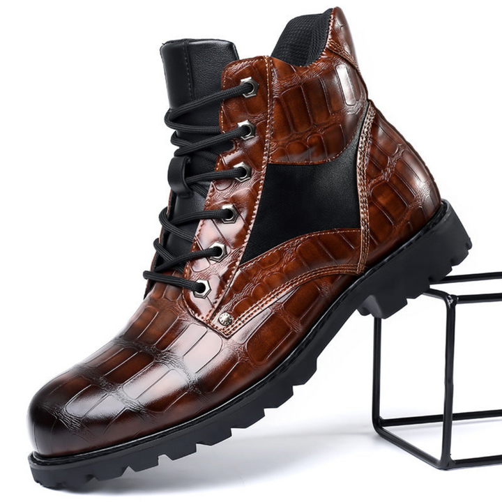Bottes À Lacets Élégantes Pour Hommes | Robuste