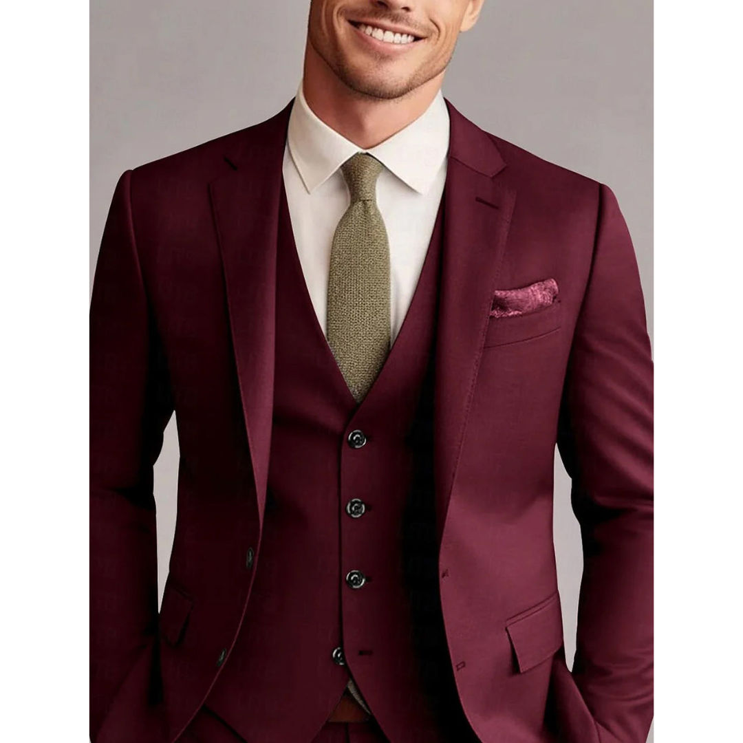 Costume Classique Pour Invités De Mariage | Coupe Ajustée