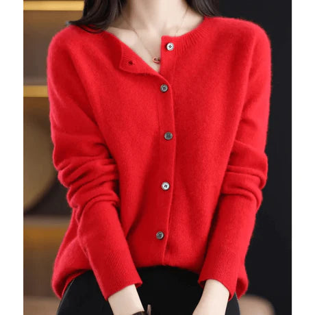 Eleganter Langarm-Cardigan für Damen | Heiß