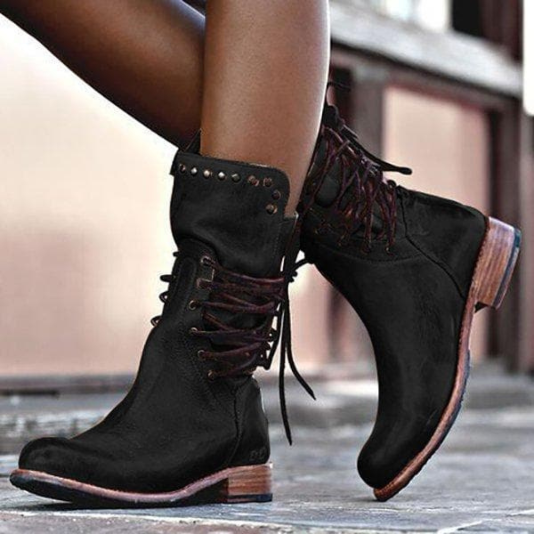 Bottes De Cow-girl À Lacets Pour Femmes | Bottines