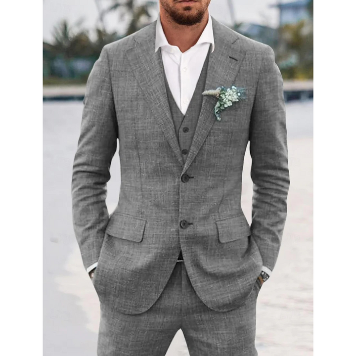Costume D'invité De Mariage Stylisé Pour Homme | Coupe Ajustée