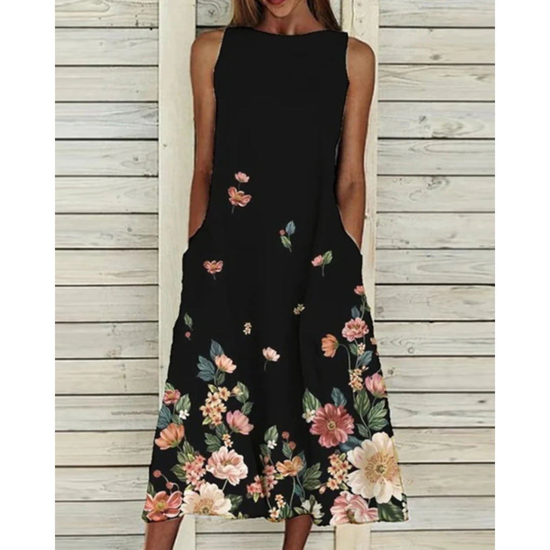 Robe D'été À Fleurs Pour Femme | Midi