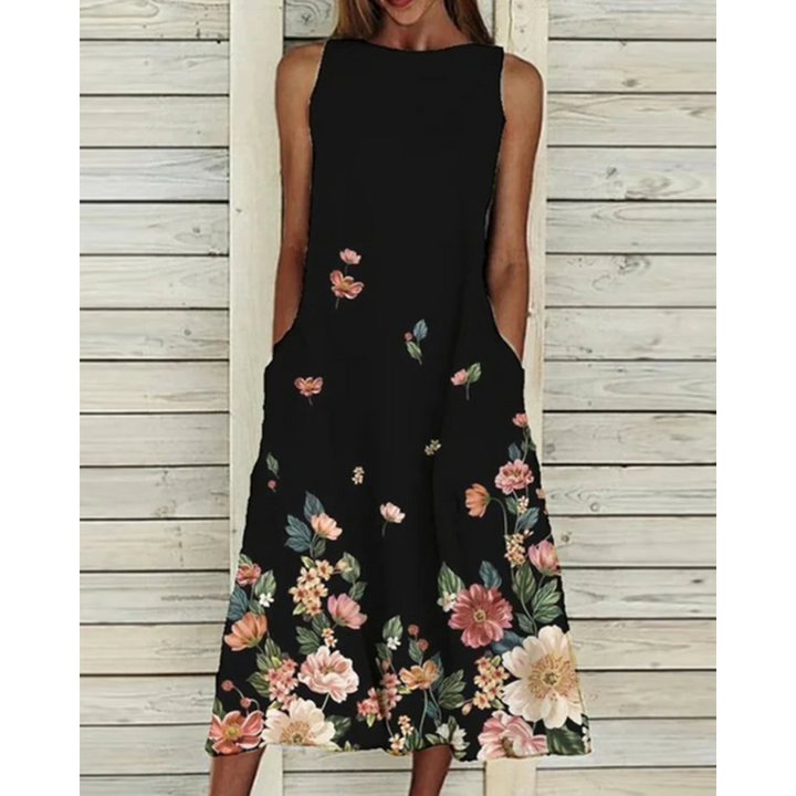 Robe D'été À Fleurs Pour Femme | Midi