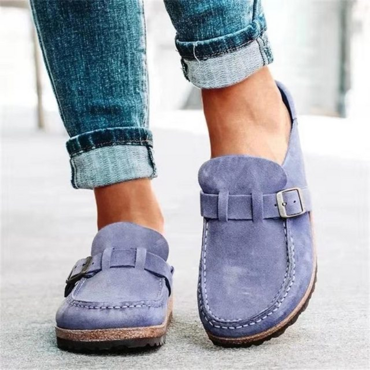 Mocassins Élégants Pour Femmes | Bracelet À Boucle