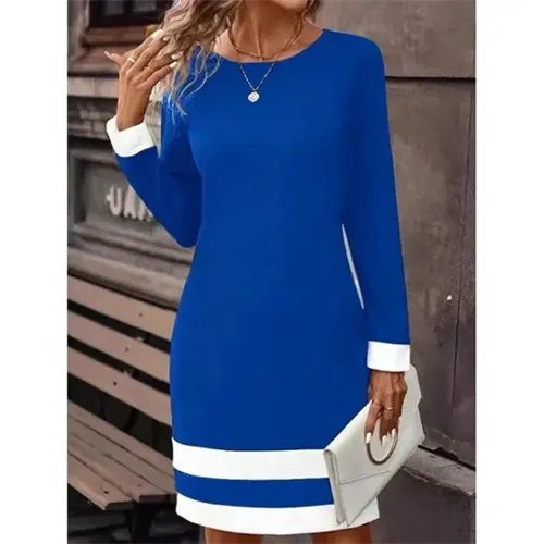 Robe Élégante À Manches Longues Pour Femmes | Mini