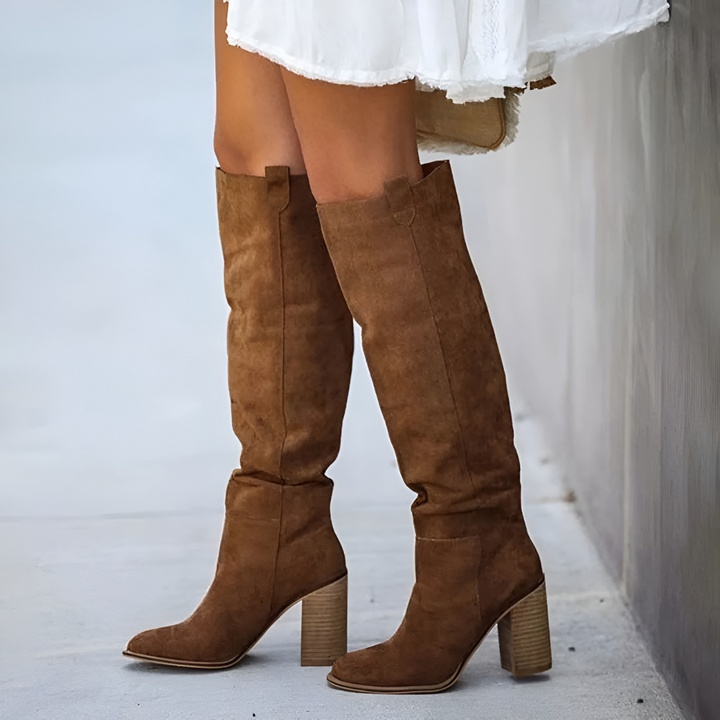Bottes Confortables Pour Femmes | Au Genou