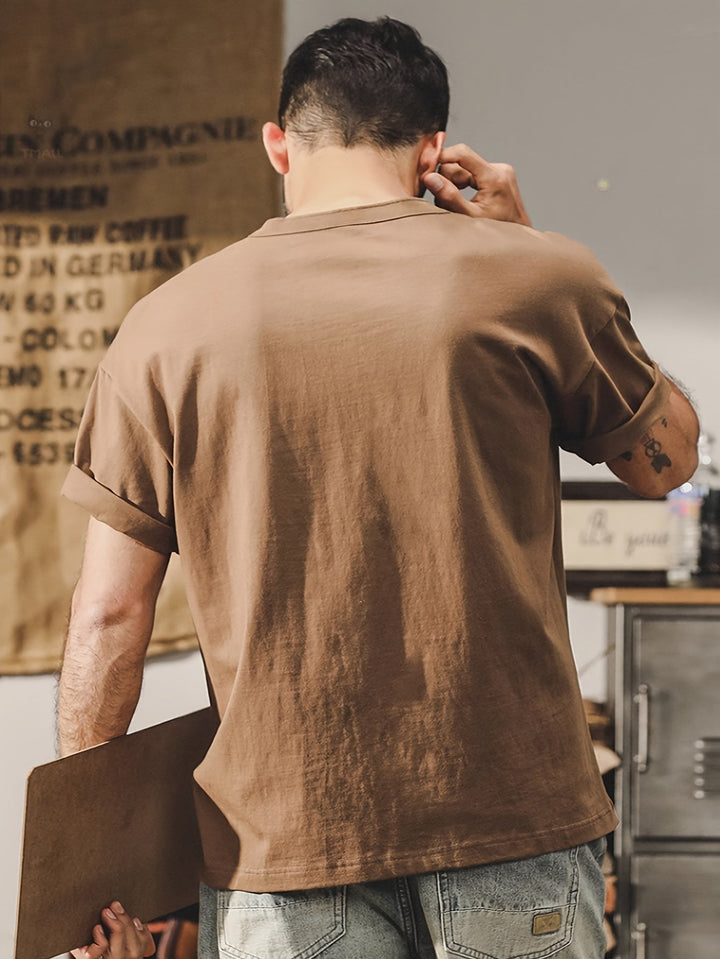 Jordan | Homme Chemise | Marron Clair