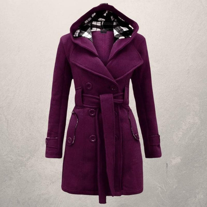 Manteau D'hiver Chaud Pour Femme | Ceinture À La Taille