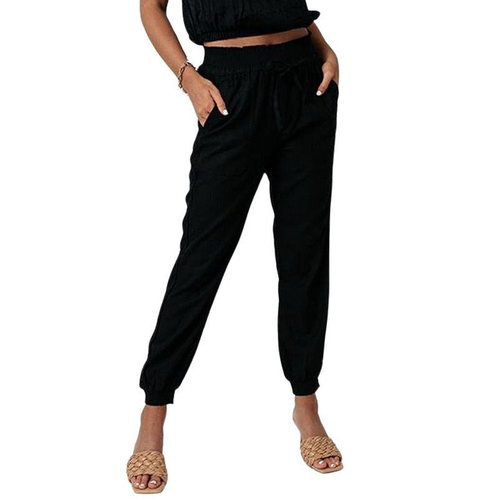 Casual Mid-rise Jogging Pants for Women | Summer