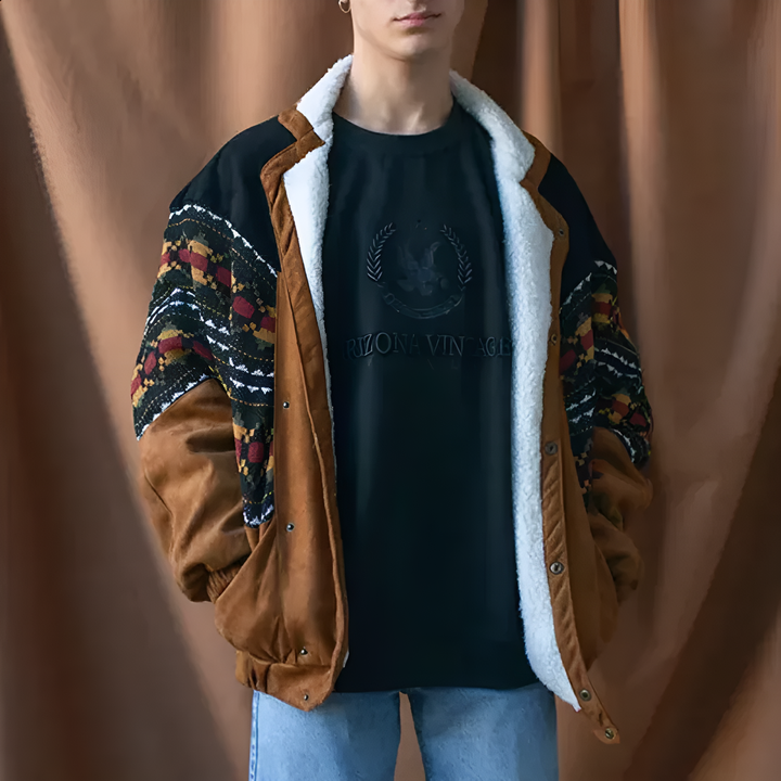 Veste à Boutons Vintage Pour Hommes | Hiver