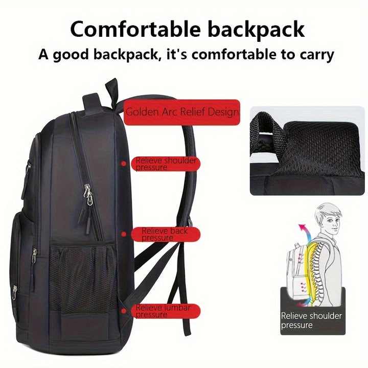 Sac À Dos De Voyage Multi-poches Pour Homme | Grand