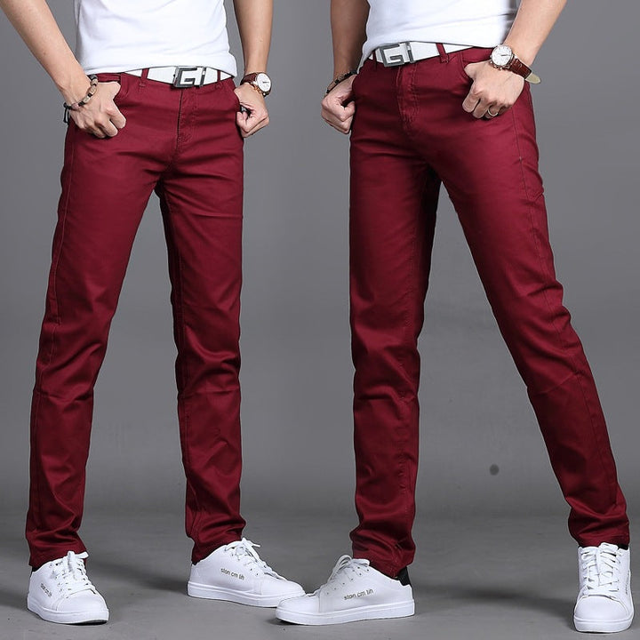 Pantalon Chino Coupe Droite pour Homme | Taille Basse
