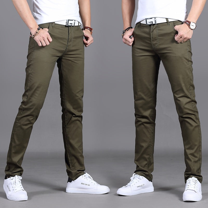 Pantalon Chino Coupe Droite pour Homme | Taille Basse