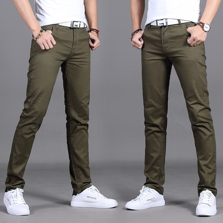 Pantalon Chino Coupe Droite pour Homme | Taille Basse