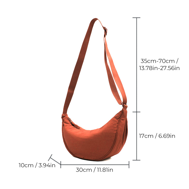 Unterwegs | Halbmondtasche für Damen