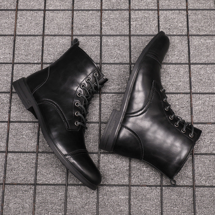 Bottes Hautes Pour Hommes | À Lacets