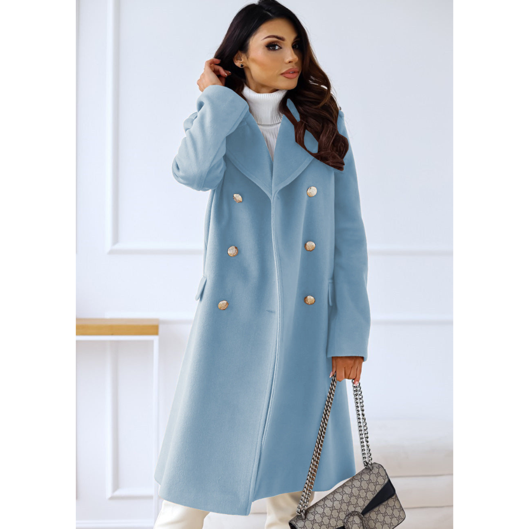 Suraliamania | Femmes Long Trench Manteau D'hiver | Chaud