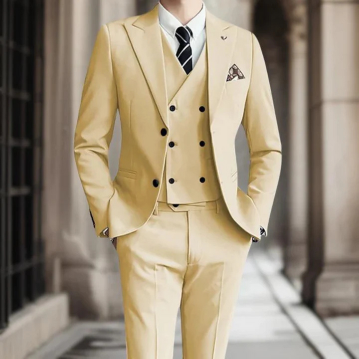 Costume Élégant D'invité De Mariage Pour Hommes | Coupe Ajustée