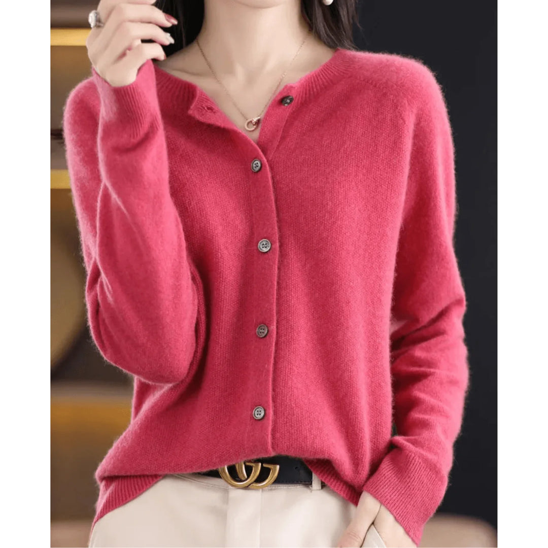 Eleganter Langarm-Cardigan für Damen | Heiß