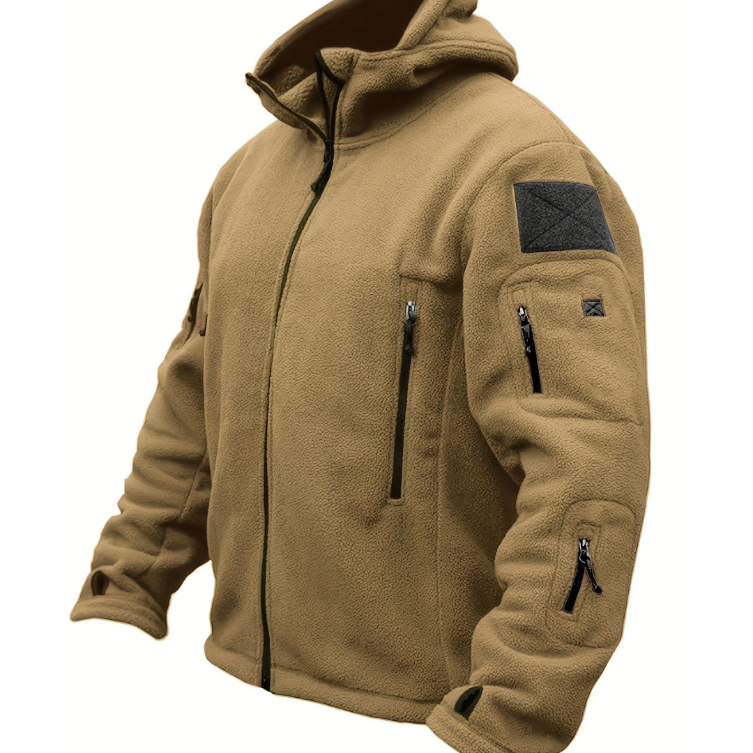 Karotte | Herren Kapuzen Reißverschluss Jacke Warm | Winter