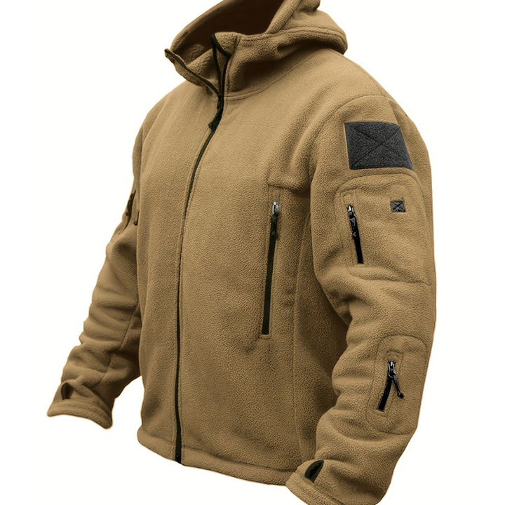 Karotte | Herren Kapuzen Reißverschluss Jacke Warm | Winter