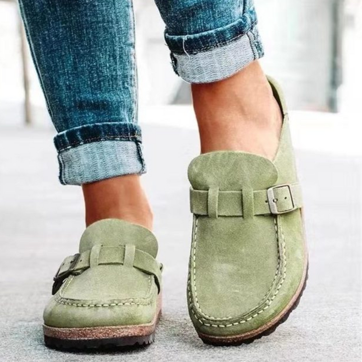 Mocassins Élégants Pour Femmes | Bracelet À Boucle
